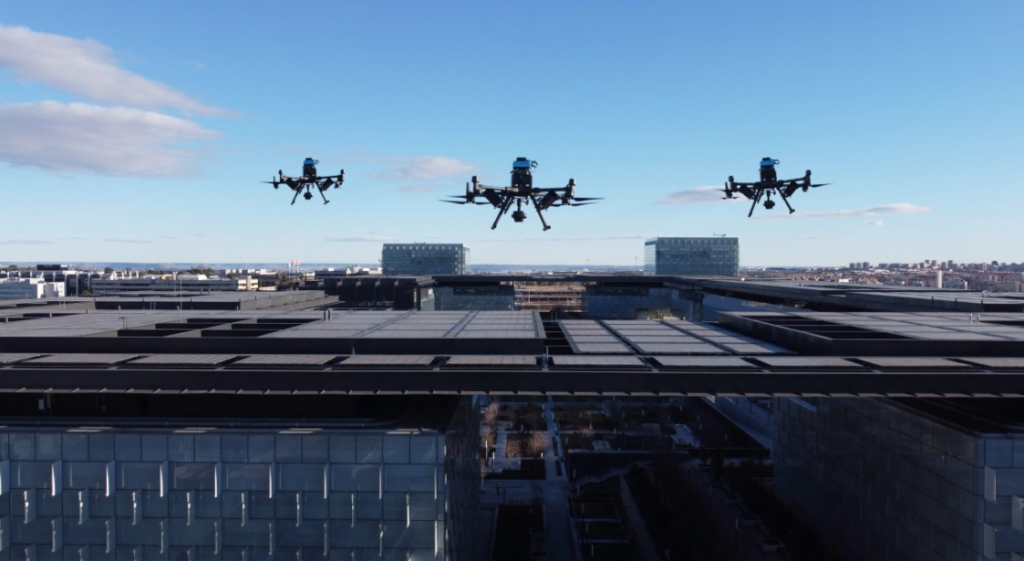 Telefónica prueba drones repartidores con tecnología 5G